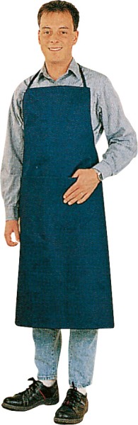 ARTISAN Arbeitsschürze blau RESISTA mit Bauchtasche, 250 g/m², 90×100 cm