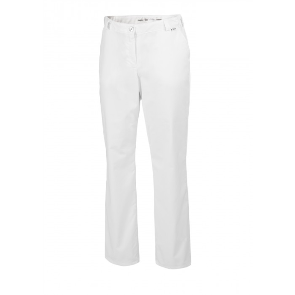 Hose - Damen in weiss aus Mischgewebe mit Stretchanteil