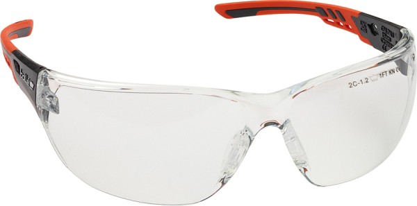 Leichte BOLLE NESS+ Schutzbrille mit kratzfesten Scheiben