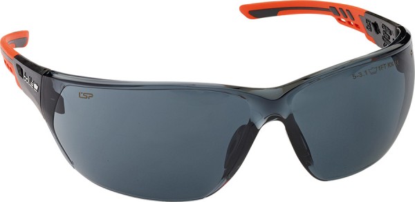 Leichte BOLLÉ NESS+ Schutzbrille mit beschlagfreier Verspiegelung