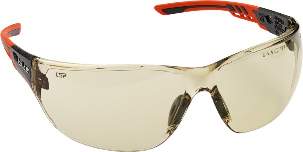 Leichte BOLLÉ Schutzbrille NESS+ mit kratzfesten Scheiben