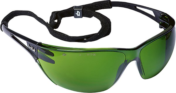 Leichte Bollé Schutzbrille für Schweisser mit getönter Scheibe