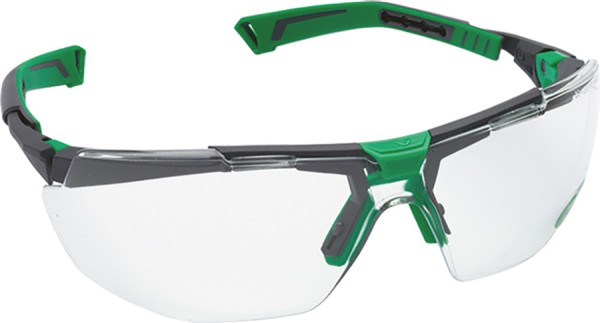 UNIVET Schutzbrille 5X1 mit Schnellwechsel-Scheiben, verstellbar, kratzfest