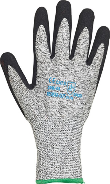 Resista Schnittschutz-Handschuhe aus Polyester, Nitrilbeschichtet, Touchscreenfähig