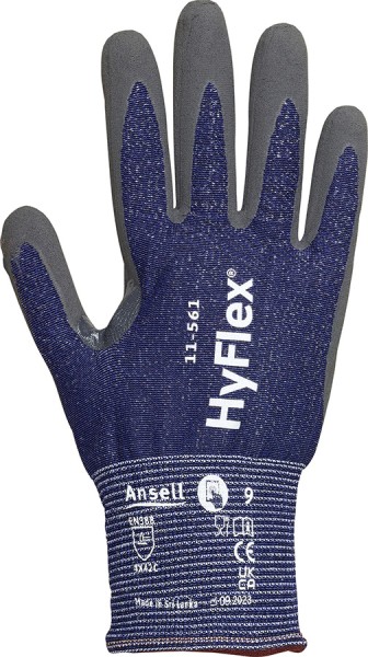 Ansell Antistatische Schnittschutzhandschuhe, Nylon, blau, HPPE
