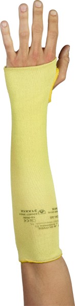 JS GLOVES Schnittschutzärmel aus Aramid, 35 cm lang, Einheitsgrösse