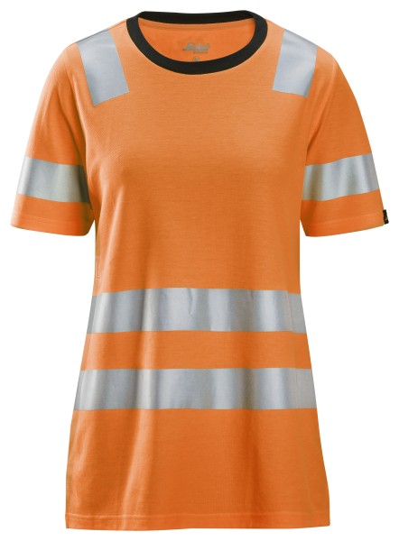 High-Vis, Damen-T-Shirt, Warnschutzklasse 2