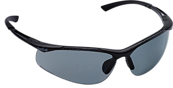 Bollé Contour Schutzbrille mit polarisierenden, kratzfesten Gläsern