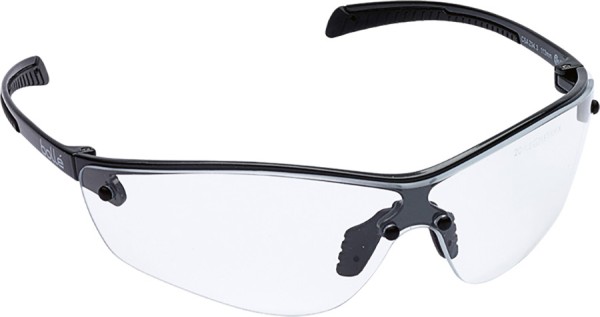 Leichte Bollé Silium+ Schutzbrille mit kratzfester PLATINUM-Beschichtung