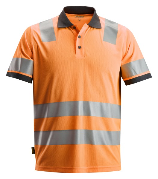 High-Vis, Polo Shirt, Klasse 2