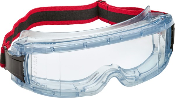 Vollsichts-Schutzbrille JSP Atlantic mit klarem Rahmen und Anti-Beschlag