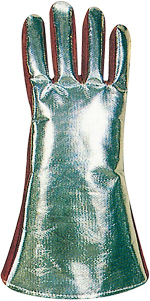 RESISTA Hitzeschutzhandschuhe 35 cm, Leder & Alu-Aramid