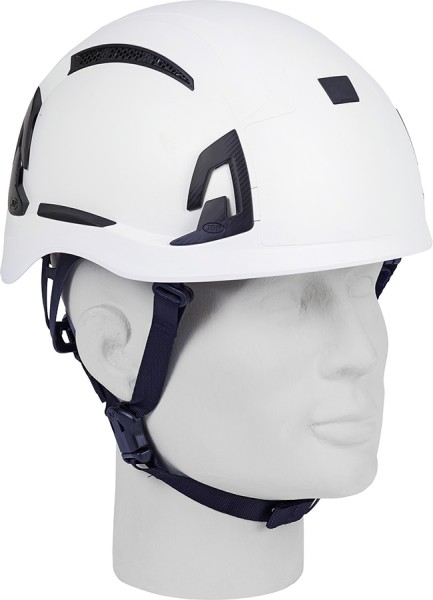 JSP EVO ALTA Schutzhelm weiss, ABS, 6-Punkt-Gurt, Belüftung