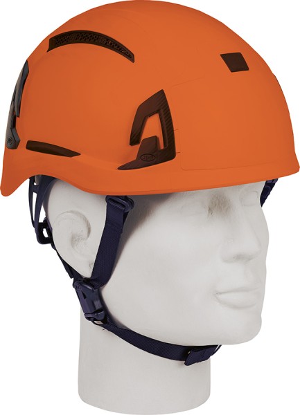 JSP EVO ALTA Schutzhelm Orange mit verstellbarem 6-Punkt-Gurt
