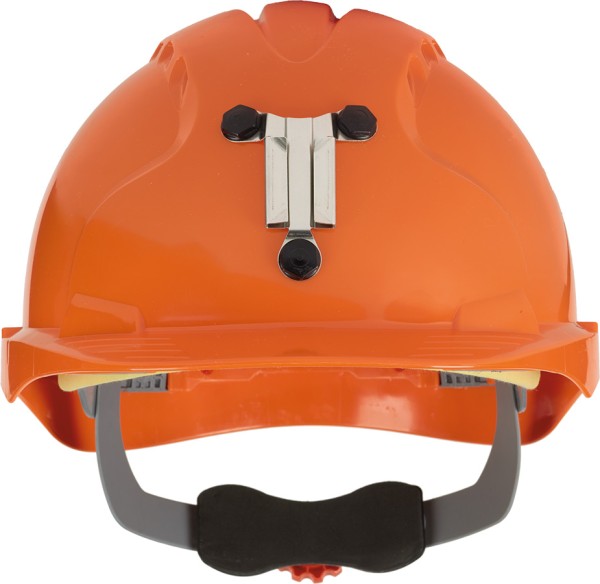JSP EVO 3 Schutzhelm Orange mit Lampenhalterung und Drehverschluss