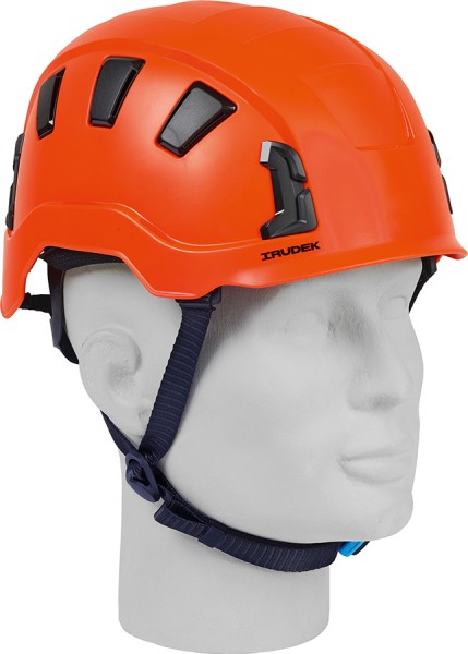 IRUDEK OREKA II Belüfteter Schutzhelm Bau und Montage Orange