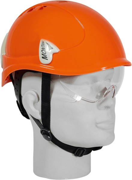 ARTILUX ARTITOP SH510 KS Schutzhelm mit integriertem Augenschutz, orange