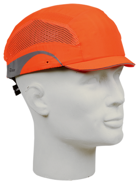 JSP Hard Cap Aerolite Anstoss-Schirmmütze leuchtorange, ultraleicht
