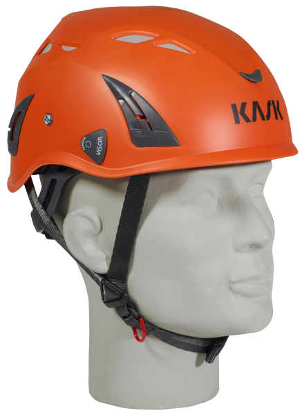 KASK Superplasma AQ Schutzhelm Bauhelm Orange mit Belüftung