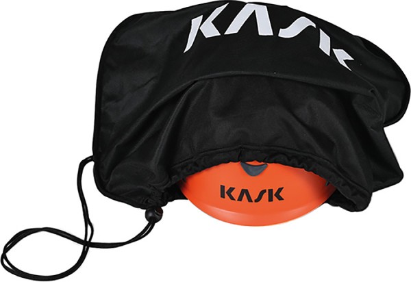KASK Helmbeutel mit Kordelzug in Schwarz, praktischer Schutz