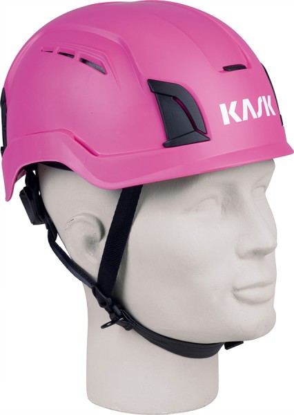 KASK Zenith X Air Schutzhelm Pink mit Belüftung und Drehverschluss