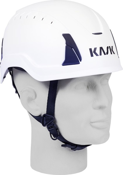 KASK PRIMERO AIR Schutzhelm Weiss mit 4-Punkt-Kinnriemen