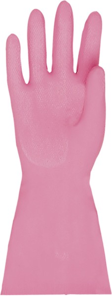 Rosa MAPA VITAL Schutzhandschuhe aus Naturlatex, velouriert, rutschfest