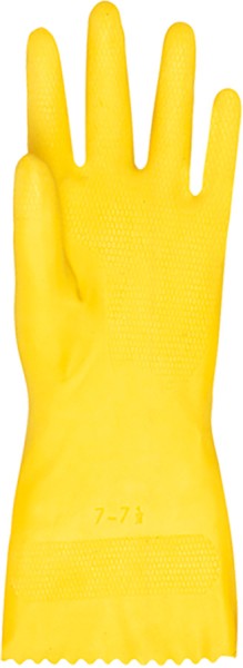 SemperTip Naturlatex Schutzhandschuhe gelb, 30 cm, velour