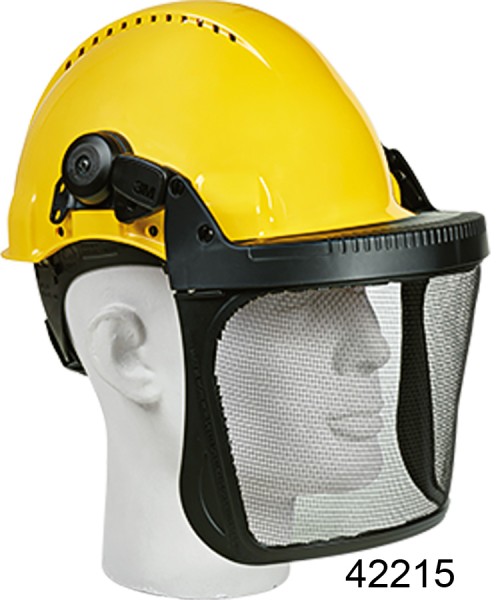 3M Gittervisier Edelstahl 5C-1 für G500 Schutzhelm 350x155 mm
