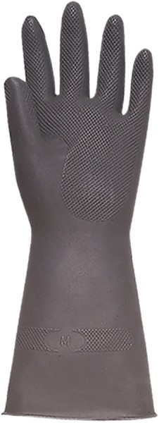 Ansell Alphatec 87-118 Schutzhandschuhe aus schwarzem Latex
