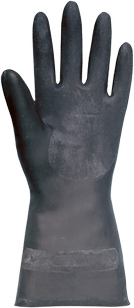 MAPA Neopren-Latex Schutzhandschuhe schwarz, lang, rutschfest