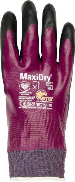 ATG MAXIDRY ZERO Kälteschutzhandschuhe mit Nitrilbeschichtung