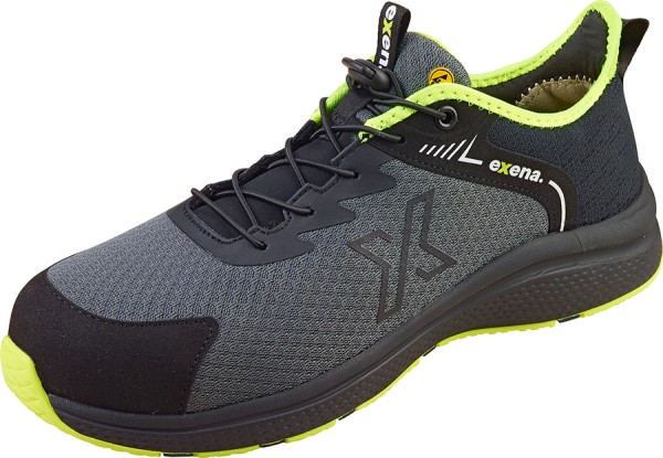 EXENA RUSH ESD Sicherheitshalbschuh mit Schnellverschluss S1PS