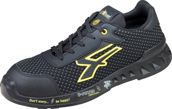 U-POWER ESD Sicherheitsschuh MATT S3S mit Dämpfung und Ölfest