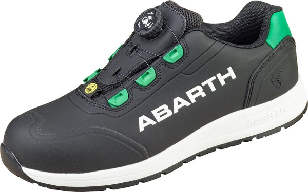 ABARTH SCORPION BASSO Schwarz ESD Sicherheitshalbschuh S3S