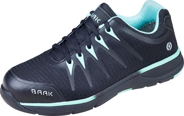 BAAK Damen ESD-Sicherheitshalbschuhe S3 mit ergonomischer Duo-PU-Sohle