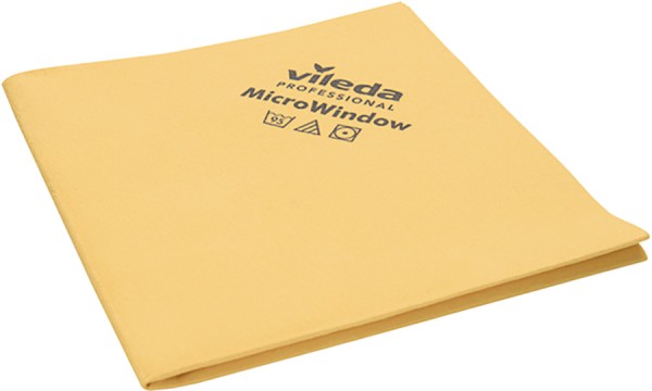 VILEDA Mikrofaser Fenstertuch 36x39 cm für streifenfreie Reinigung