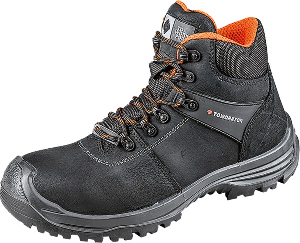 Metallfreier TOWORKFOR Bau-Sicherheitsstiefel S3, robust und komfortabel
