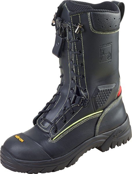Wasserdichte LONGSTONE Feuerwehr-Sicherheitsstiefel mit Stahlkappe