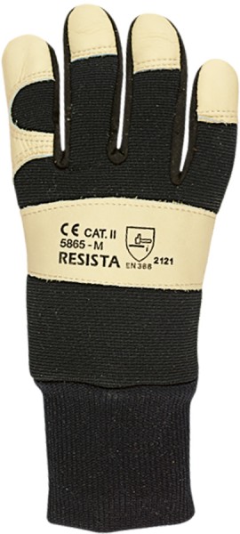 Resista Kälte-Schutzhandschuhe aus weichem Rindnarbenleder