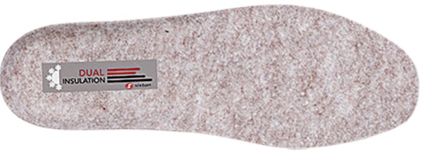 Winter-Einlegesohlen DUAL INSULATION mit Filz und Aluminiumschicht