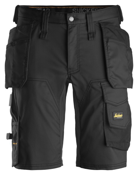 AllroundWork, Stretch-Shorts mit Holstertaschen