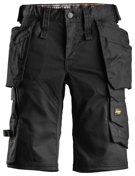 AllroundWork, Damen-Stretch-Shorts mit Holstertaschen