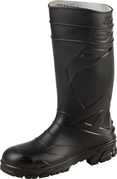 EXENAEXDEVIL 24 Schwarze Sicherheitsstiefel mit Stahlkappe S5
