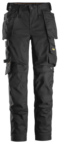 AllroundWork, Damen-Stretchhose mit Holstertaschen