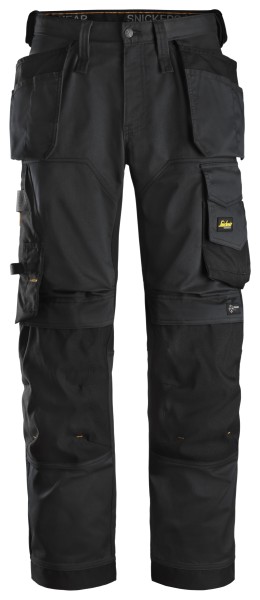 AllroundWork, Stretch Loose Fit-Arbeitshose mit Holstertaschen