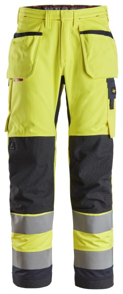 ProtecWork, Arbeitshose mit Holstertaschen, Warnschutzklasse 2