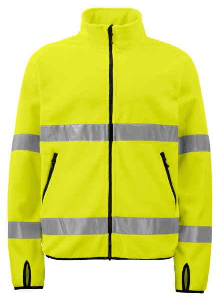 6327 FLEECE JACKE EN ISO 20471 KLASSE 3