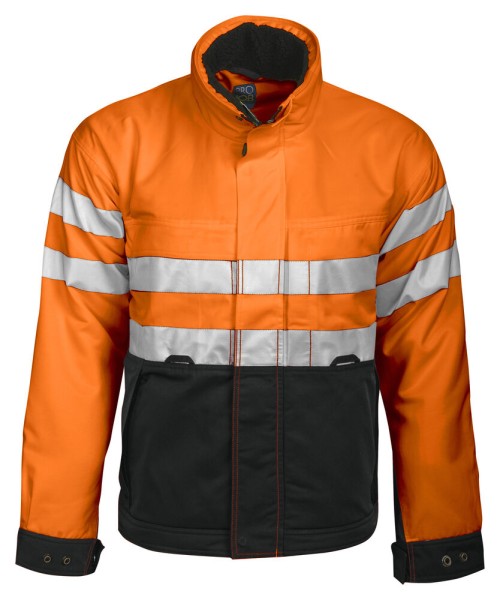 6407 GEFÜTTERTE JACKE EN ISO 20471 KLASSE 3