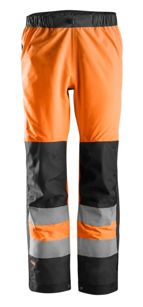 High-Vis, Wasserdichte Softshell-Arbeitshose, Warnschutzklasse 2